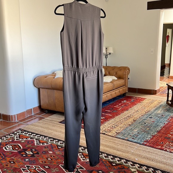 VINCE- Jumpsuit- Dark Green - Picture 3 of 11